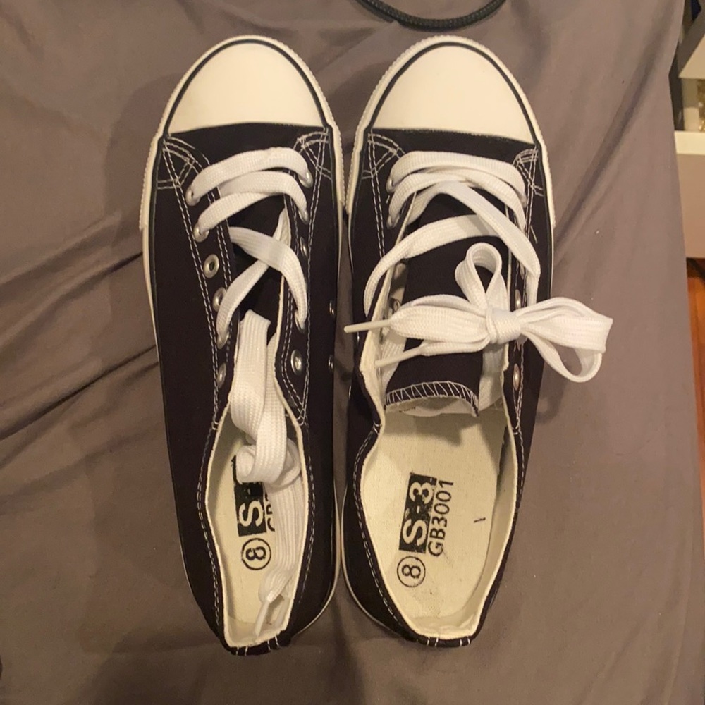 Women’s Black Knockoff Converse